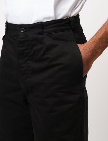 orSlow M-52 French Army Trouser (Wide Fit) - Black | Article.