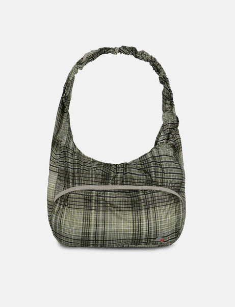 ROA LAKI Packable Knot Bag - Black/Green | Article.