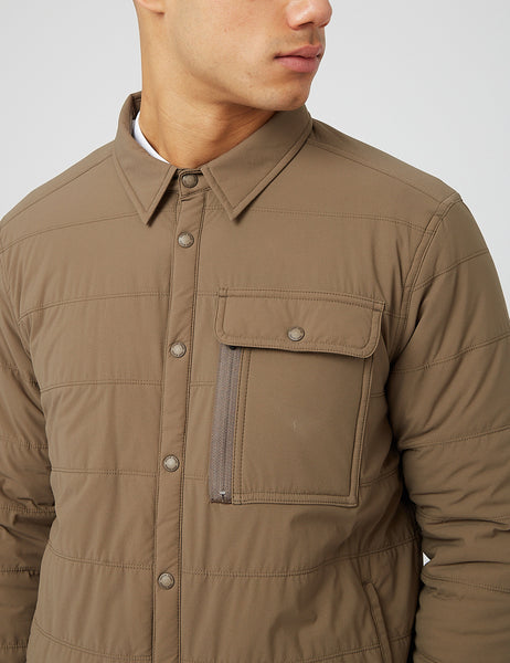 Snow Peak Flexible Insulated Shirt - Brown