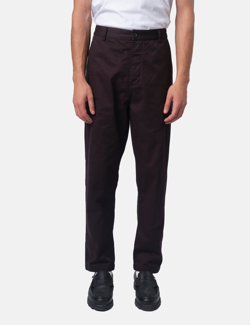 Universal Works Military Chino (Twill) - Black