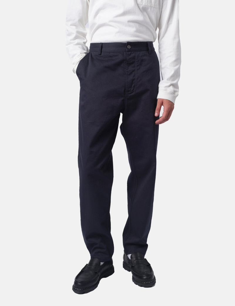 Universal Works Military Chino (Twill) - Navy Blue