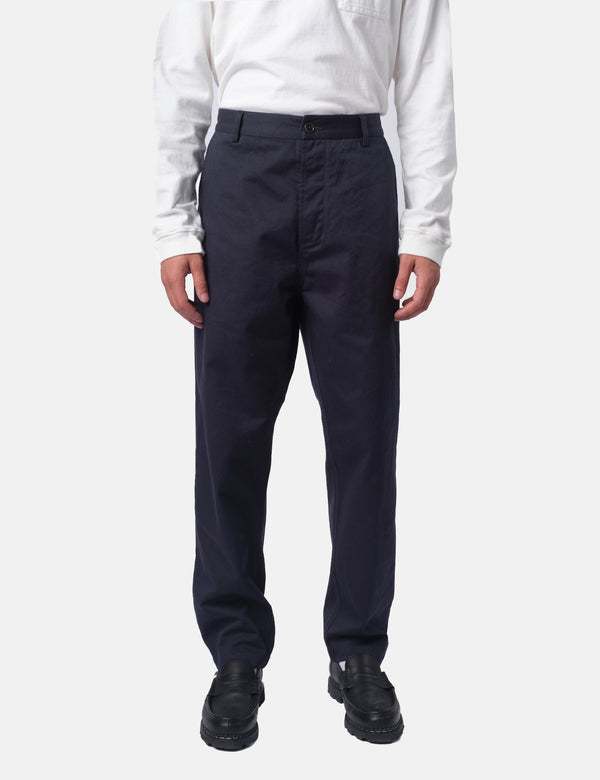Universal Works Military Chino (Twill) - Navy Blue