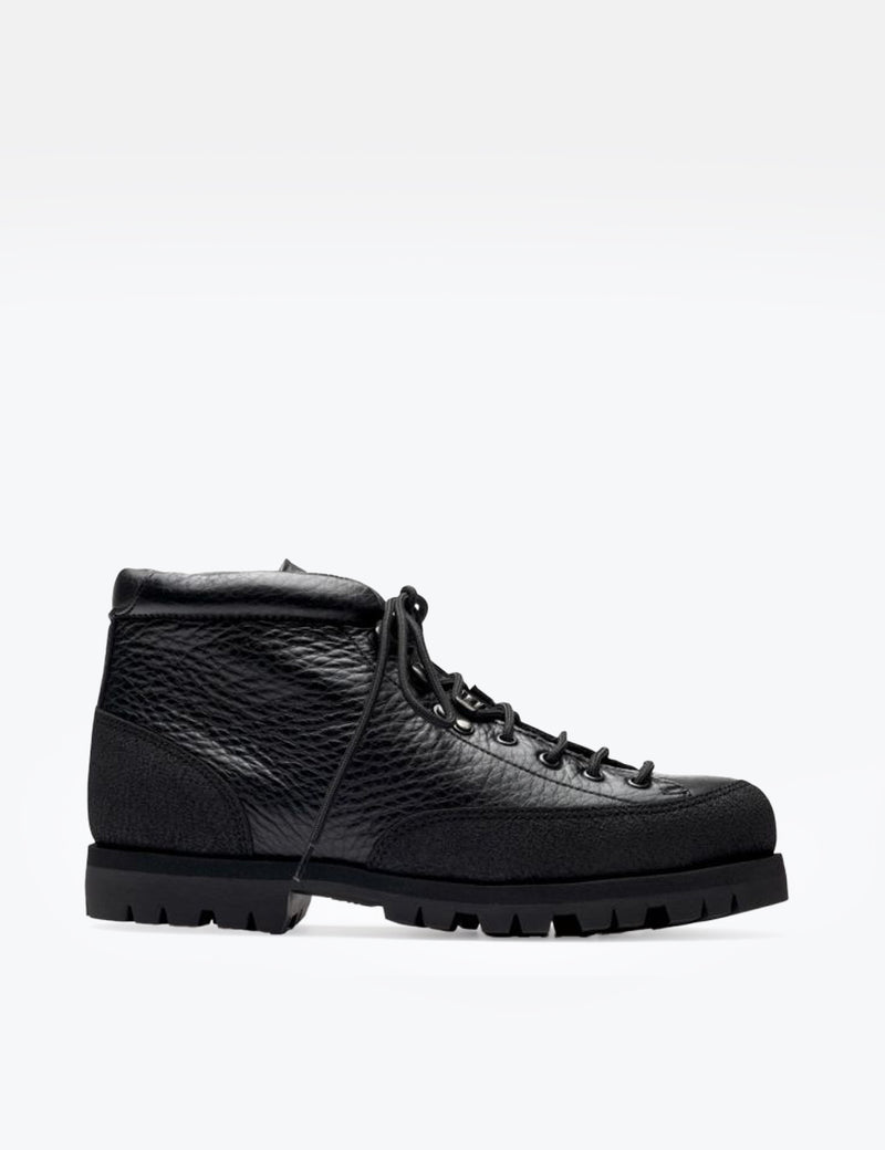 Paraboot Yosemite Boots (Leather) - Black/Foul Black