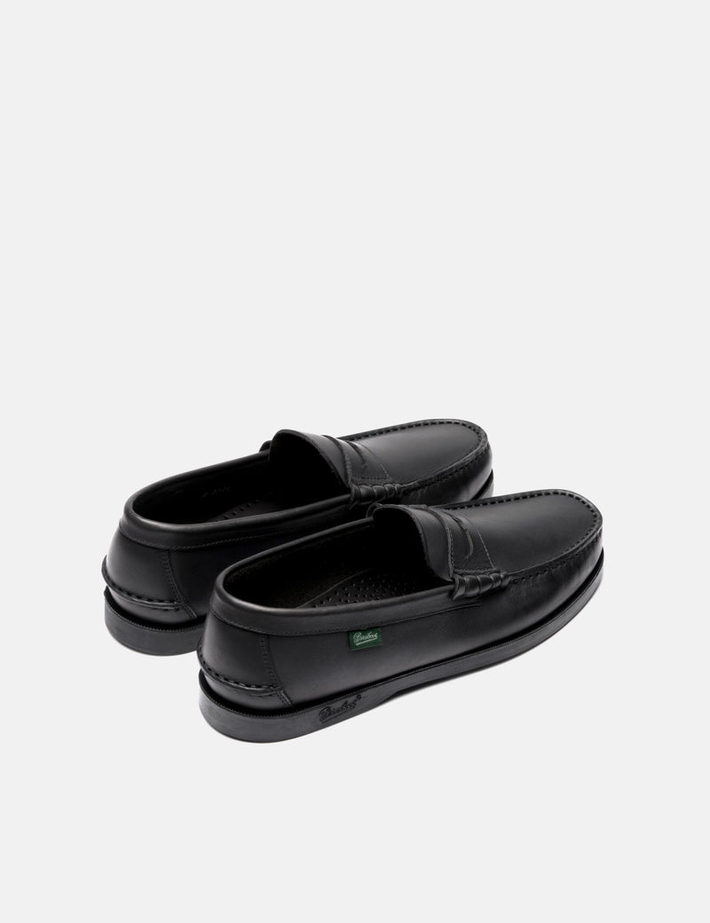 Paraboot Coraux Loafer (Leather) - Black | Article.