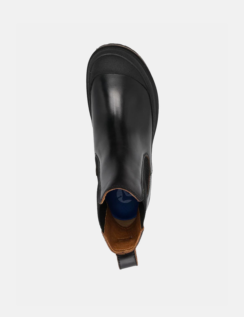 Birkenstock Womens Prescott Leather Slip-On (Narrow) - Black