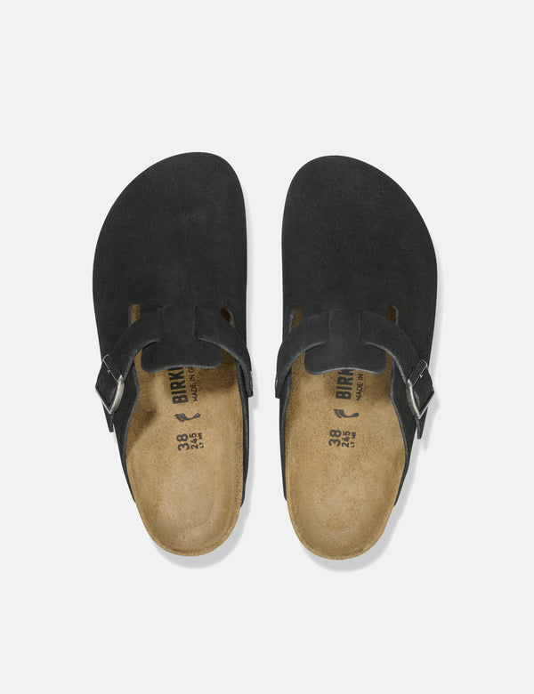 Birkenstock Women's Boston Clogs (Narrow) - Black