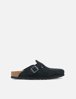 Birkenstock Boston Clogs (Regular) - Black