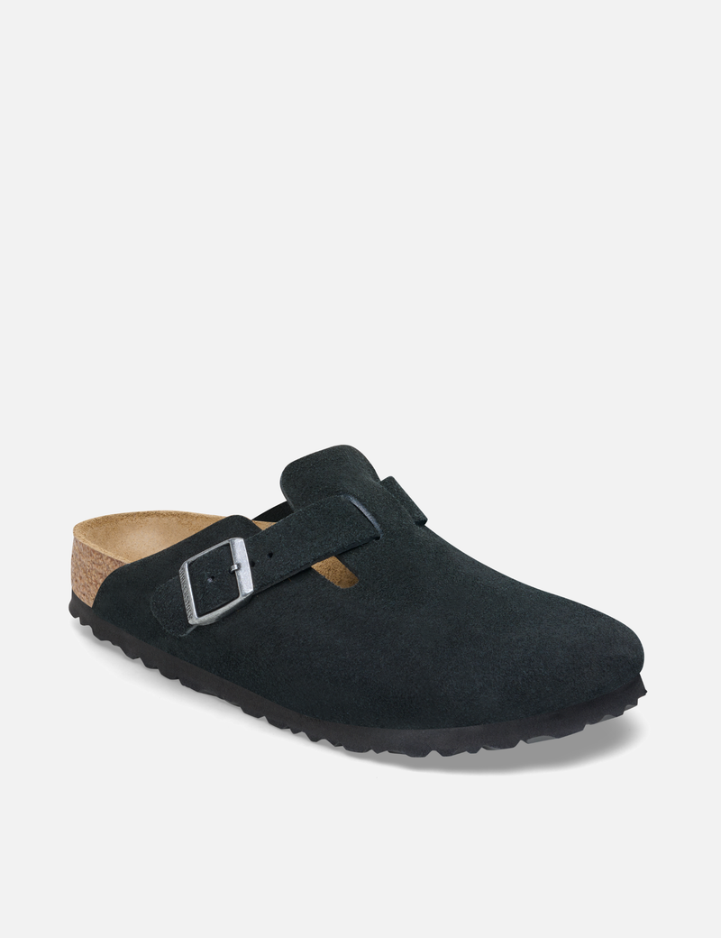 Birkenstock Boston Clogs (Regular) - Black