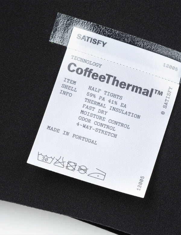 Satisfy CoffeeThermal Half Tights - Black