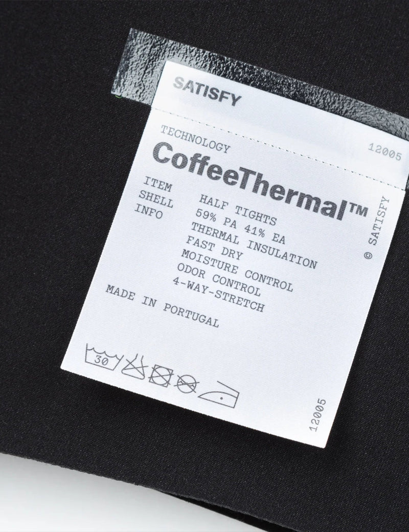Satisfy CoffeeThermal Half Tights - Black
