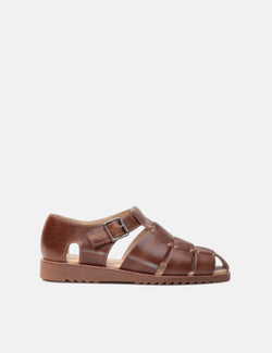 Paraboot Pacific Sandals (Leather) - Natural Brown