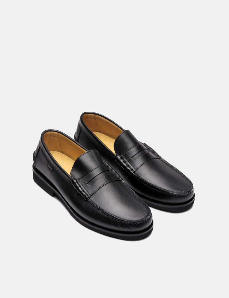 Paraboot Brighton Loafers (Smooth Leather) - Black