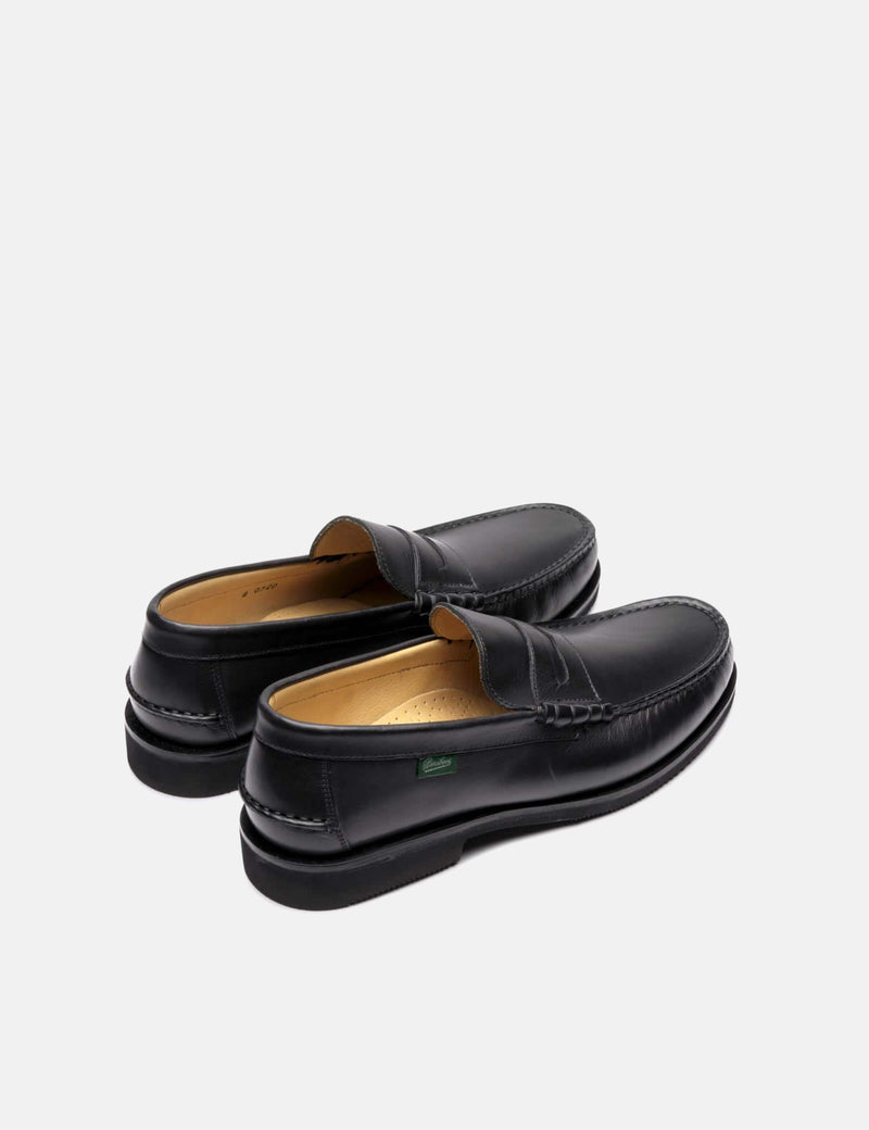 Paraboot Brighton Loafers (Smooth Leather) - Black