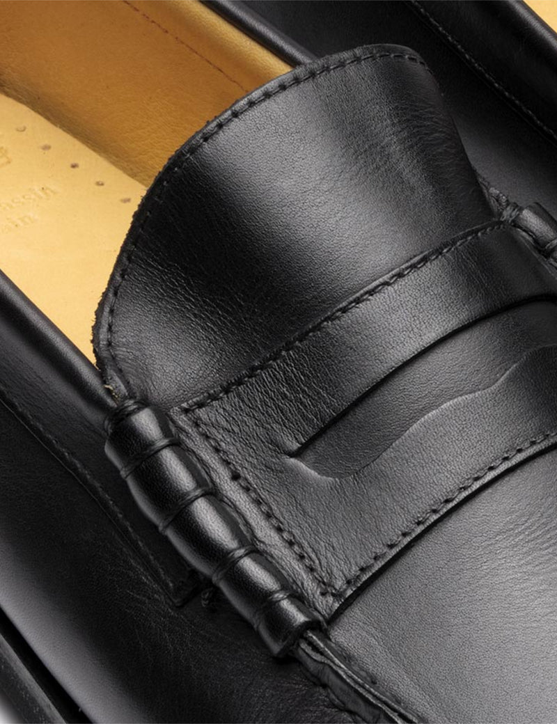 Paraboot Brighton Loafers (Smooth Leather) - Black