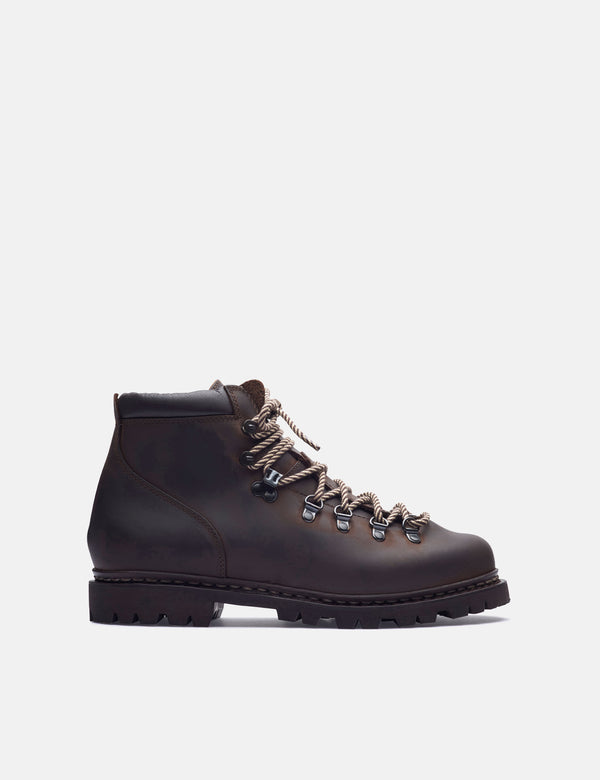 Paraboot Avoriaz Hiking Boots Nubuck Leather Dark Brown Article