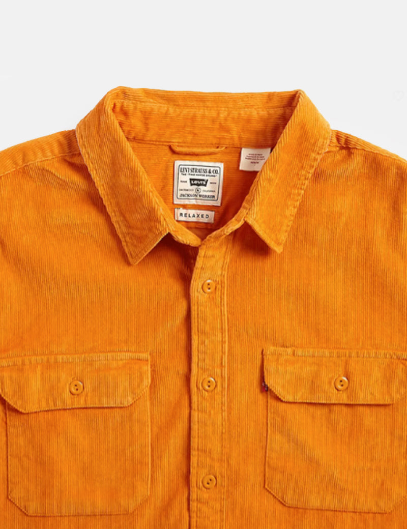 Levis Jackson Worker Shirt - Desert Sun Orange