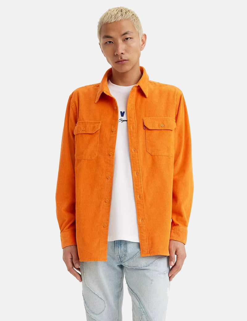 Levis Jackson Worker Shirt - Desert Sun Orange