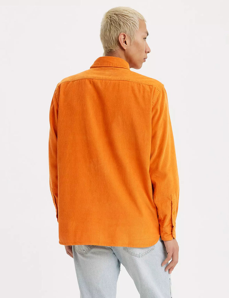 Levis Jackson Worker Shirt - Desert Sun Orange