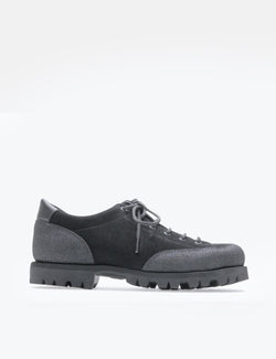 Paraboot Montana Shoes (Leather) - Black/Velvet Black