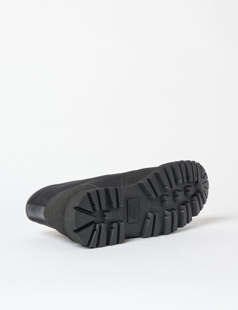 Paraboot Yosemite Boots (Water Repellent Canvas) - Black