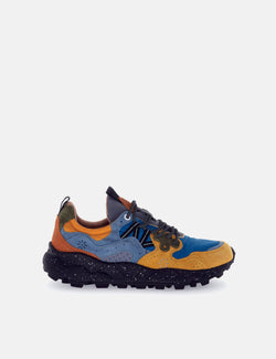 Flower Mountain Yamano 3 (Suede/Nylon) Shoes - Papaya/Black/Petrol