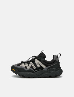 Flower Mountain Iwano 2 (Suede/Nylon) Shoes - Black/Acciaio