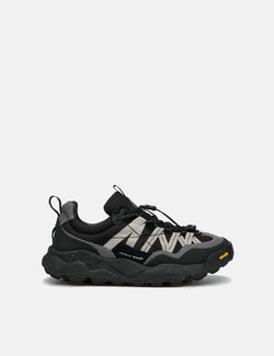 Flower Mountain Iwano 2 (Suede/Nylon) Shoes - Black/Acciaio