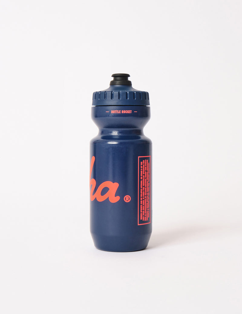 Rapha Bidon Water Bottle (Small 625ml) - Navy/High-Vis Pink
