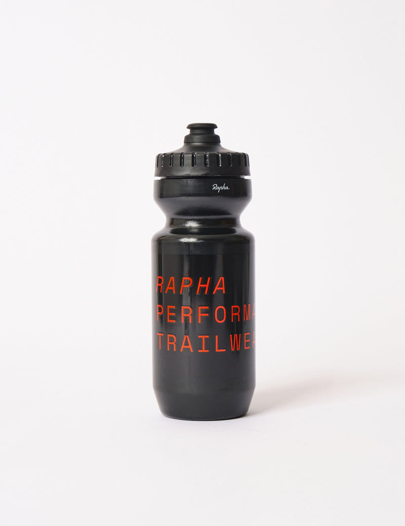 Rapha Trail Bidon Water Bottle (Small 625ml) - Black/Black