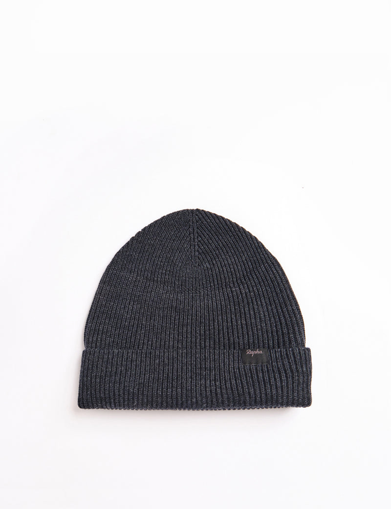 Snow Peak Pe/Co Knit Beanie Hat - Black