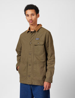 Patagonia Point Reyes Canvas Jacket - Basin Green