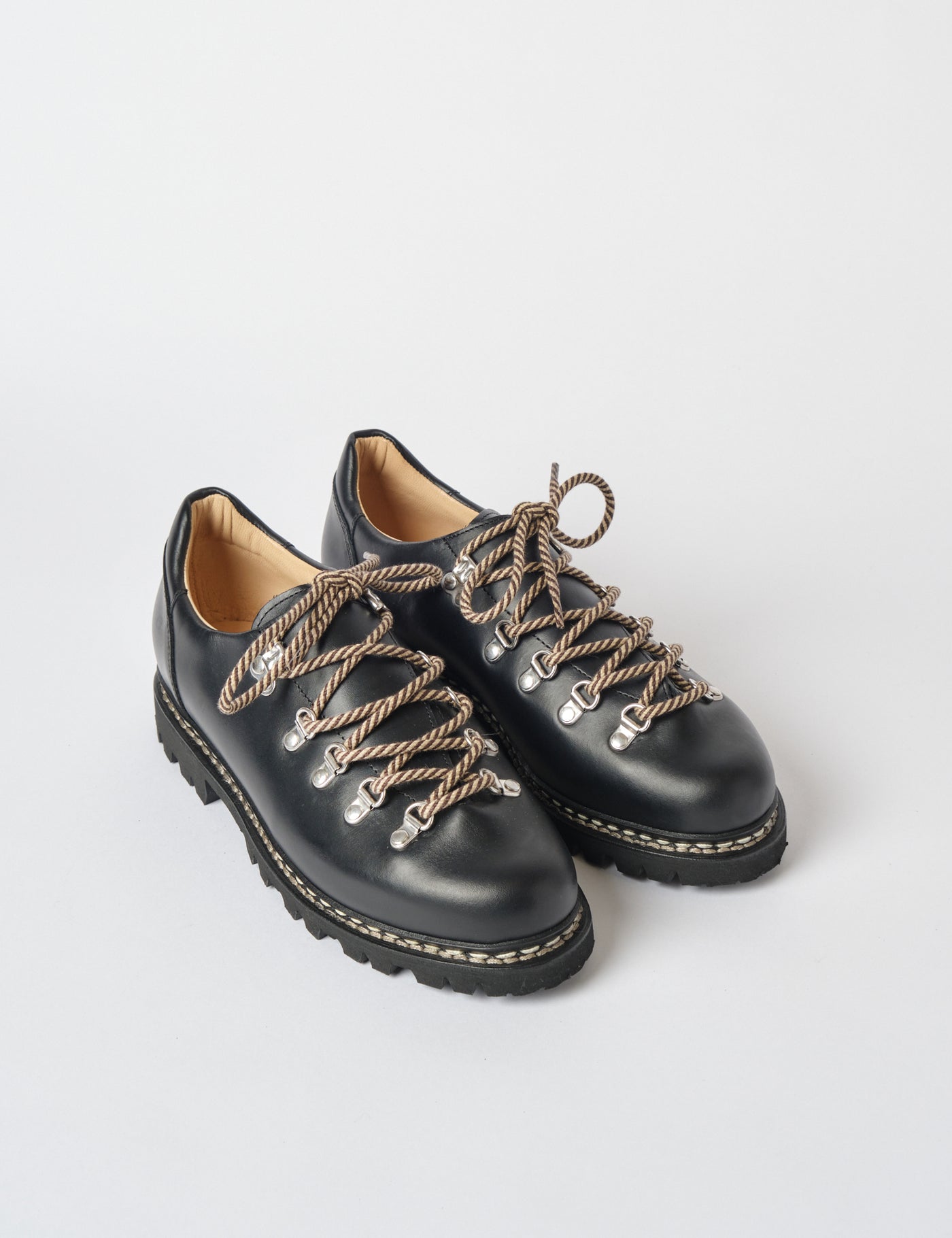 Paraboot Clusaz Shoes (Smooth Leather) - Black | Article.