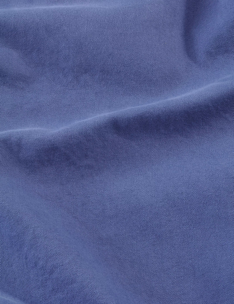 NN07 Freddy Over Shirt (Cotton Twill) - Grey Blue