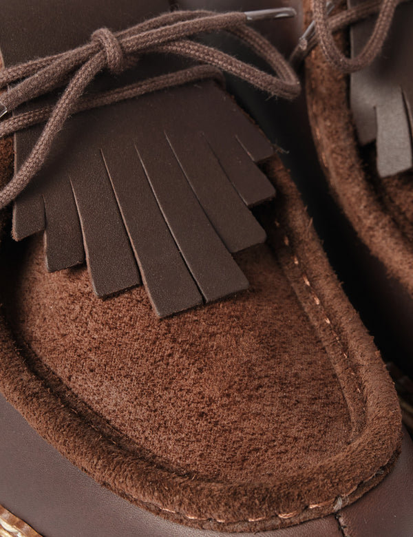 Paraboot x Universal Works Michael Shoes (Leather) - Marron Brown