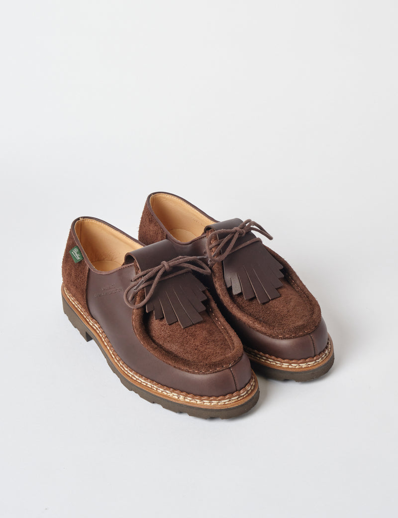 Paraboot x Universal Works Michael Shoes (Leather) - Marron Brown