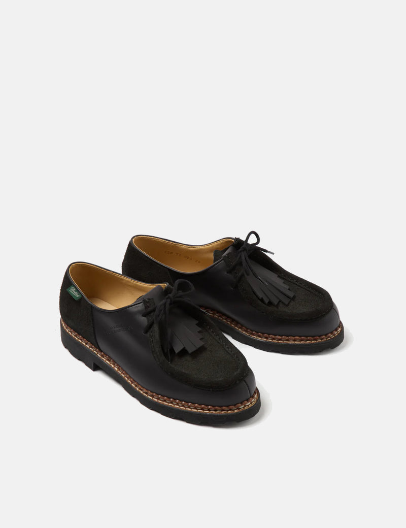 Paraboot x Universal Works Michael Shoes (Leather) -  Black