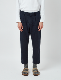 NN07 Bill Trousers (Relaxed) - Navy Blue