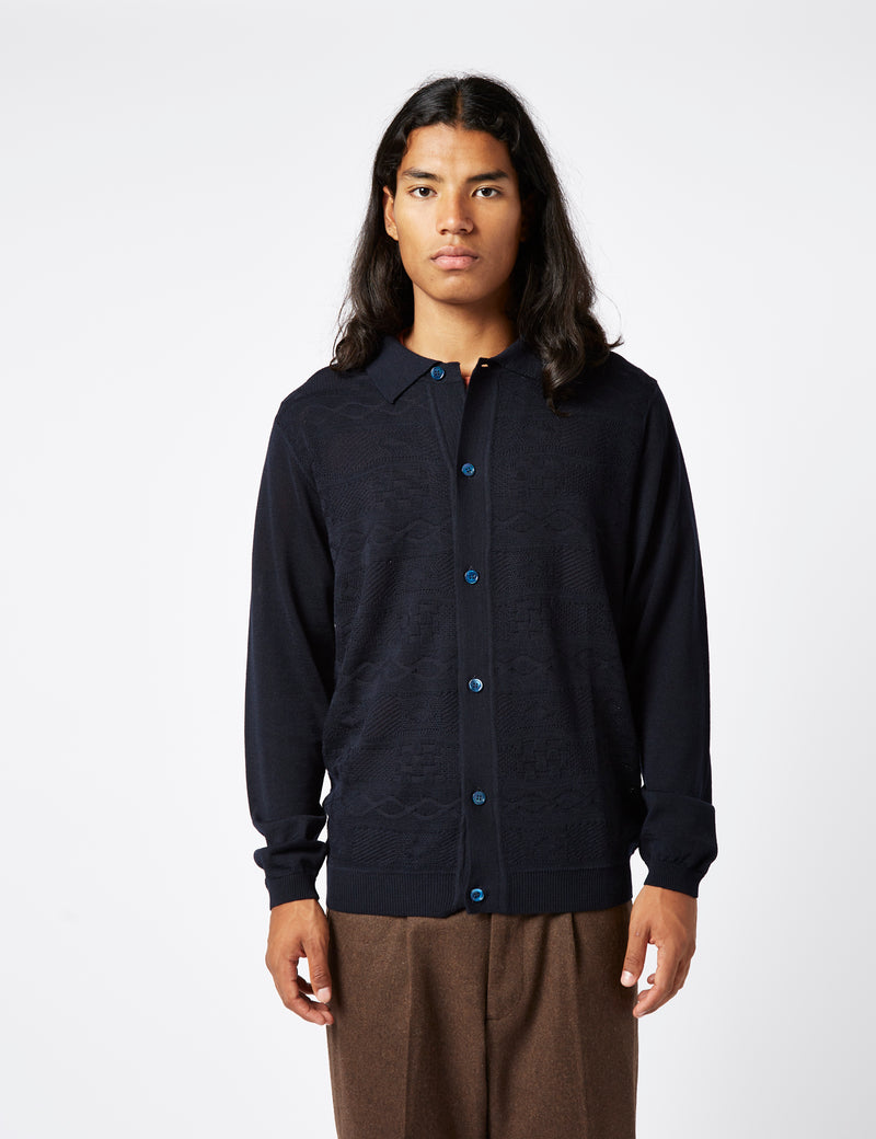 NN07 Thor Polo Shirt - Deep Depths Blue