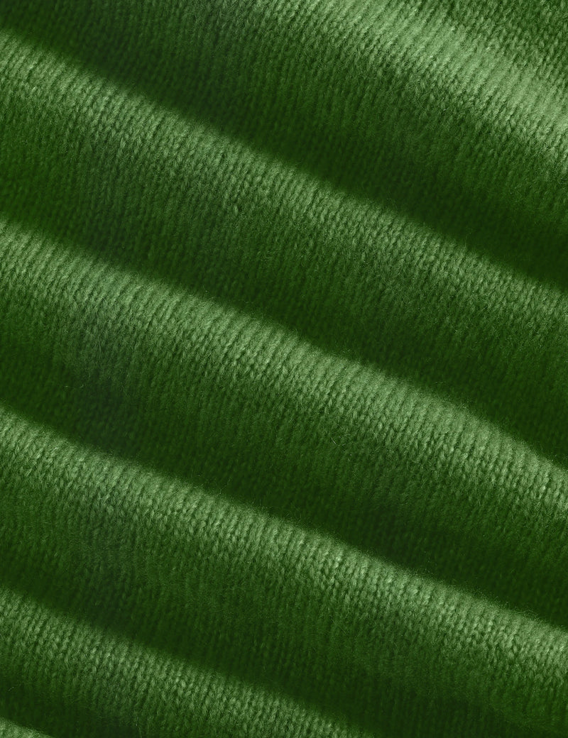 NN07 Lee Sweatshirt (Wool) - Kale Green