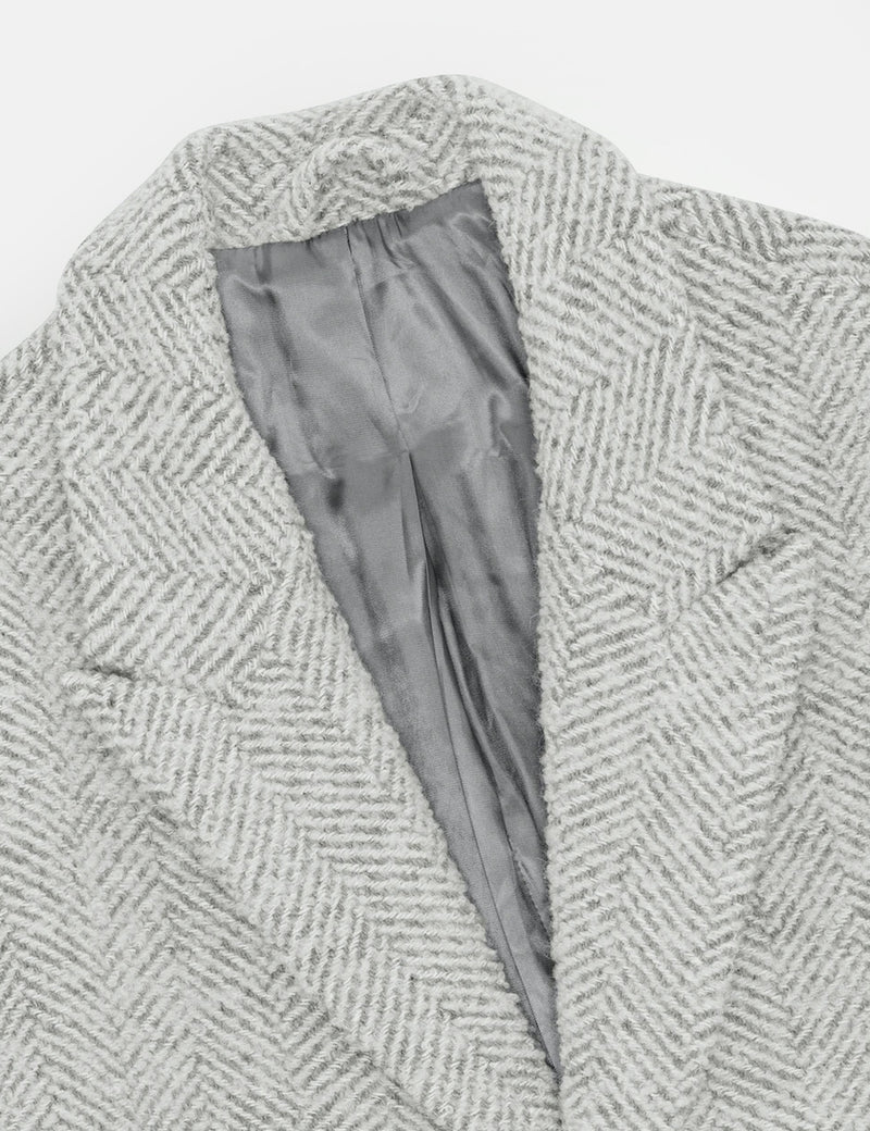 NN07 Fulvio Coat (Wool) - Ecru Multi