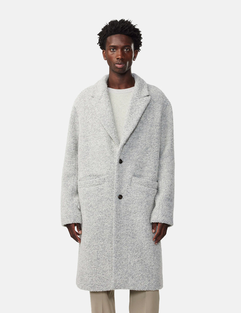 NN07 Fulvio Coat (Wool) - Ecru Multi