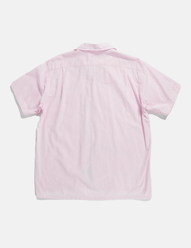 Engineered Garments Camp Shirt - Pink Cotton Handkerchief