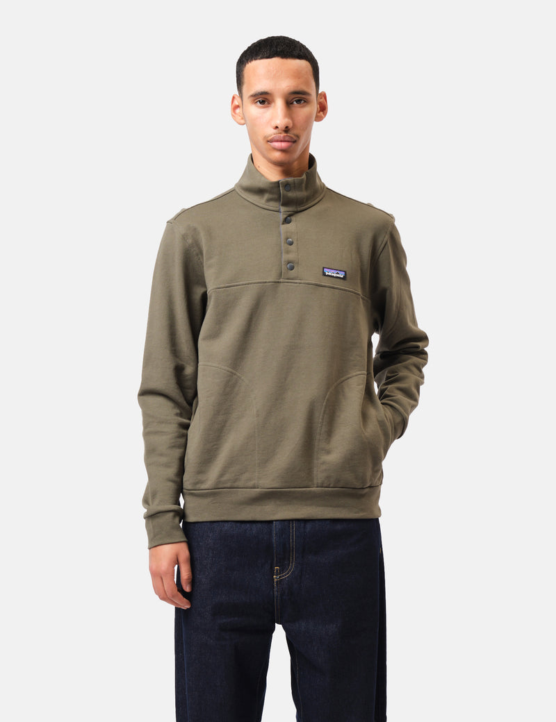 Patagonia Daily Snap- Pullover Fleece - Basin Green