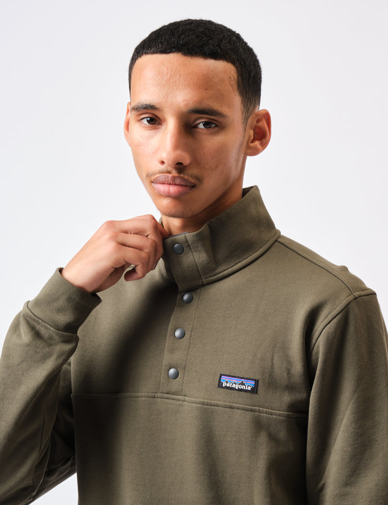 Patagonia Daily Snap- Pullover Fleece - Basin Green