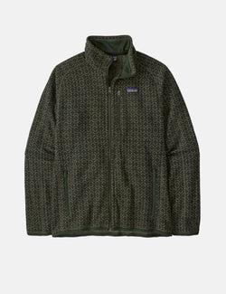 Patagonia Better Sweater Jacket - Scales: Old Growth Green