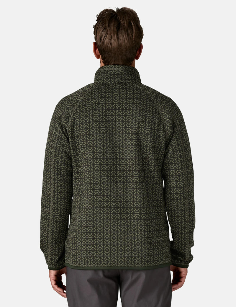 Patagonia Better Sweater Jacket - Scales: Old Growth Green