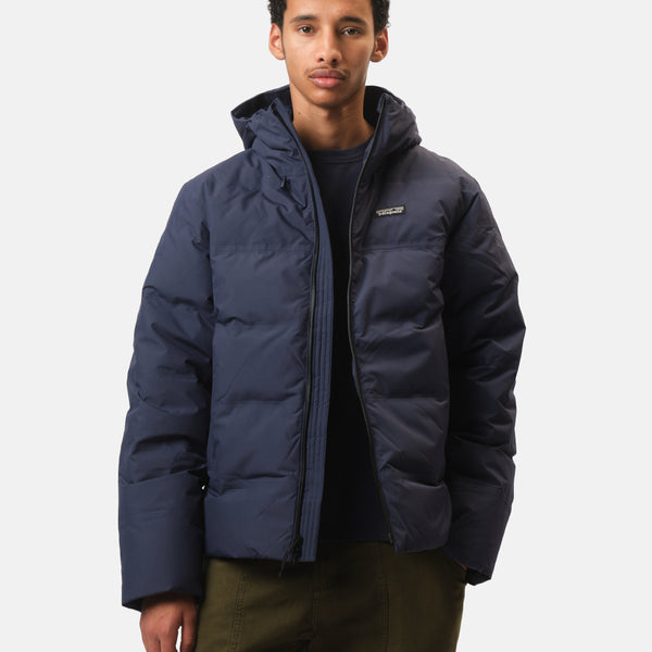 patagonia（パタゴニア）のハーフジップダウンジャケット　XSサイズ　紺 Patagonia Jackson Glacier Jacket - New Navy Blue | Article.
