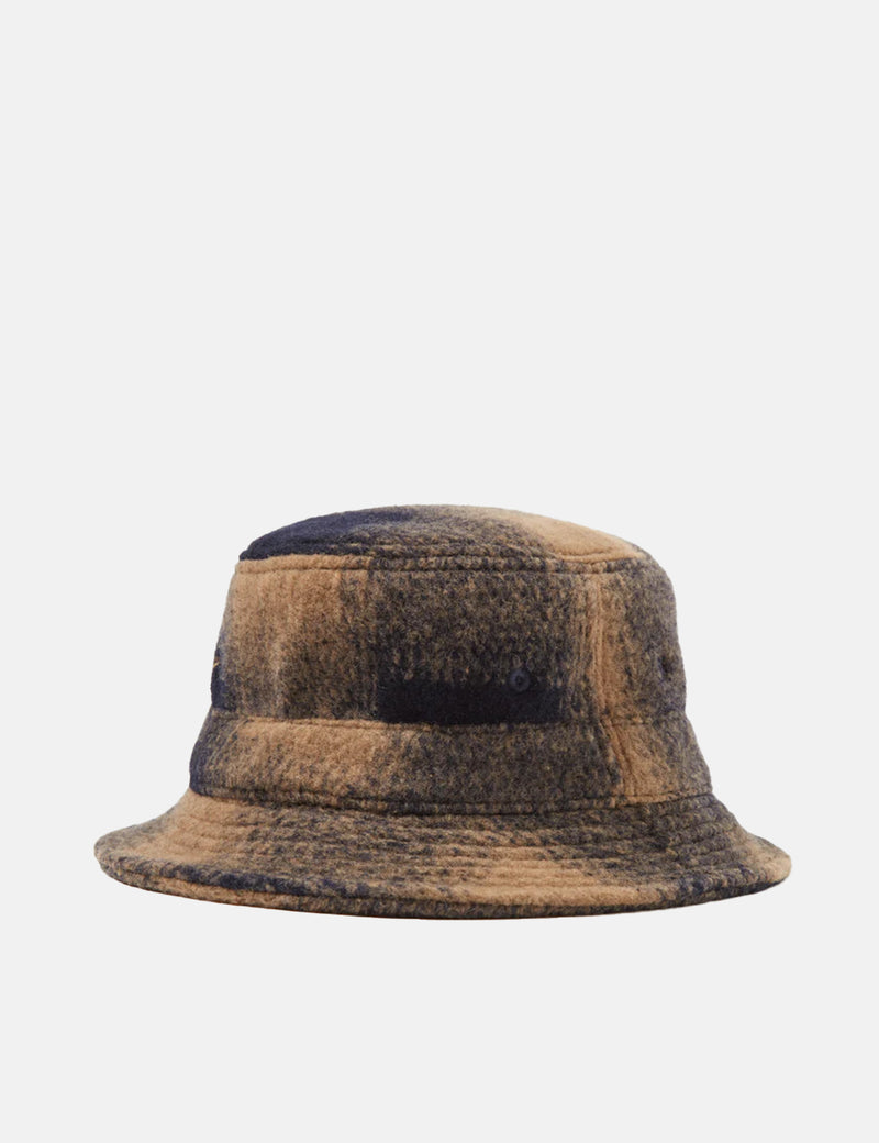 Universal Works Bucket Hat (Merino) - Navy Blue