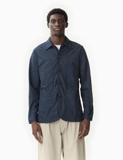 Universal Works Bakers C Jacket (Recycled Poly) - Navy Blue