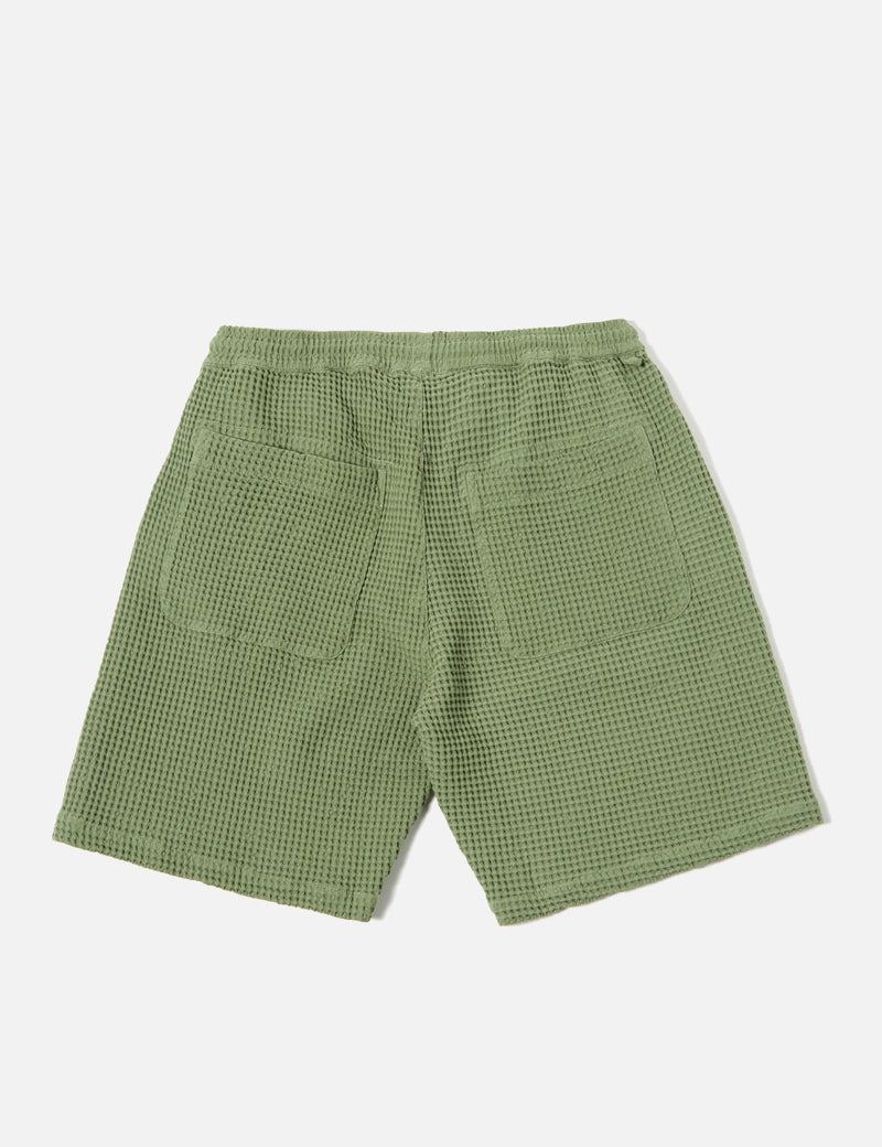 Universal Works Lumber Waffle Shorts - Birch